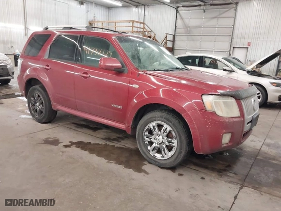 2008 Mercury Mariner Premier with VIN 4M2CU97128KJ30926, listed as a IAAI auction lot 41732129 with 278,000 mi miles. Bid and sale history available at carsss.com. Image 1.
