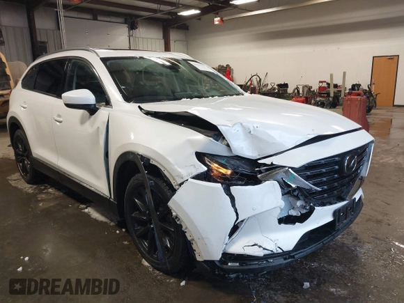 2022 Mazda CX-9 Touring Plus with VIN JM3TCBAY9N0624088, listed as a IAAI auction lot 41591747 with 40,668 mi miles. Bid and sale history available at carsss.com. Image 1.