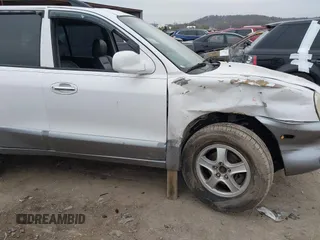 2003 Hyundai Santa Fe GLS with VIN KM8SC13E33U520344, listed as a IAAI auction lot 41528796 with 246,923 mi miles. Bid and sale history available at carsss.com. Image 6.