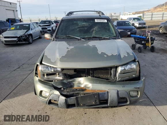 2004 Chevrolet TrailBlazer EXT LT with VIN 1GNET16S046164550, listed as a Copart auction lot 80480504 with 225,556 mi miles and Salvage Title. Bid and sale history available at carsss.com. Image 5.