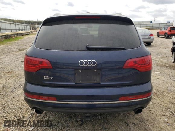 2013 Audi Q7 Premium Plus with VIN WA1LGAFE6DD012048, listed as a Copart auction lot 51781455 with 158,040 mi miles and Salvage title. Bid and sale history available at DreamBid. Image 6.