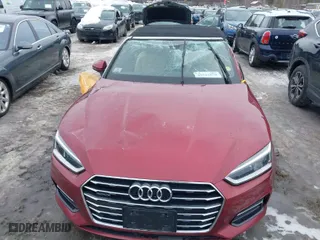 2019 Audi A5 Cabriolet Premium Plus with VIN WAUYNGF56KN002340, listed as a IAAI auction lot 41521638 with 69,381 mi miles. Bid and sale history available at carsss.com. Image 12.