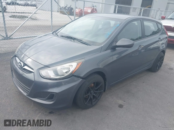 2012 Hyundai Accent GS with VIN KMHCT5AE1CU026434, listed as a IAAI auction lot 42508282 with 181,675 mi miles and . Bid and sale history available at DreamBid. Image 2.