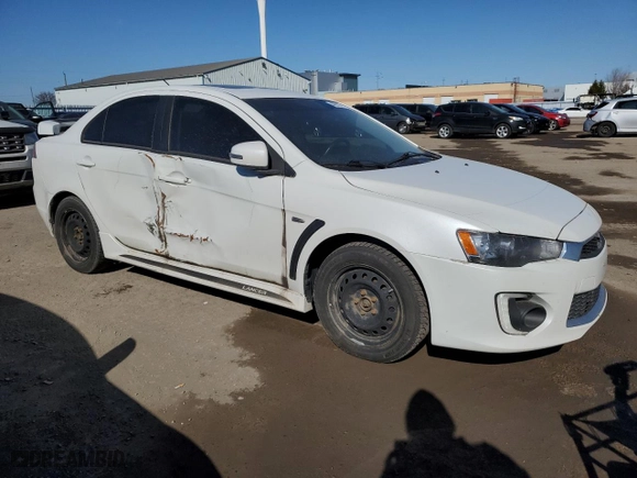 2017 Mitsubishi Lancer ES with VIN JA32U2FU6HU606876, listed as a Copart auction lot 49913745 with 207264 miles and Clean Title. Bid and sale history available at carsss.com. Image 4.