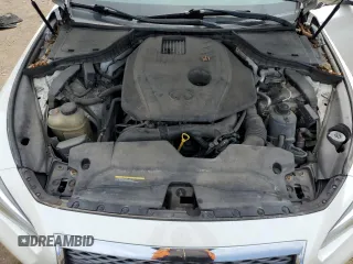 2016 Infiniti Q50 2.0t Premium with VIN JN1CV7AR8GM252752, listed as a Copart auction lot 53073845 with 143,706 mi miles and Salvage Title. Bid and sale history available at carsss.com. Image 11.