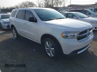 2012 Dodge Durango SXT with VIN 1C4RDHAG6CC335790, listed as a IAAI auction lot 41605378 with 204,306 mi miles and . Bid and sale history available at DreamBid. Image 1.