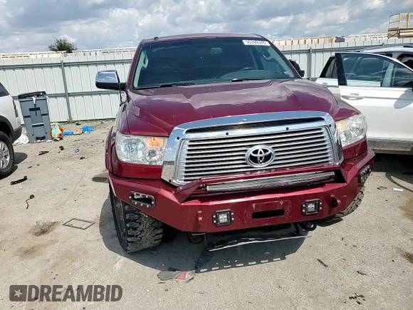 2010 Toyota Tundra Limited z VIN 5TFHW5F1XAX123781, wystawiony jako Copart lot #56399345 z przebiegiem 143 445 mil mil oraz Szkoda całkowita • Salvage title. Historia ofert i sprzedaży dostępna na DreamBid. Obrazek 14.