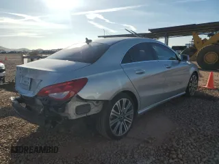 2018 Mercedes-Benz CLA 250 with VIN WDDSJ4EB2JN655391, listed as a Copart auction lot 42583104 with 7,022 mi miles and . Bid and sale history available at DreamBid. Image 3.