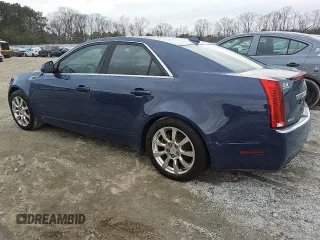2009 Cadillac CTS RWD with VIN 1G6DV57V390101566, listed as a Copart auction lot 43567155 with 209,854 mi miles and Clean Title. Bid and sale history available at DreamBid. Image 2.