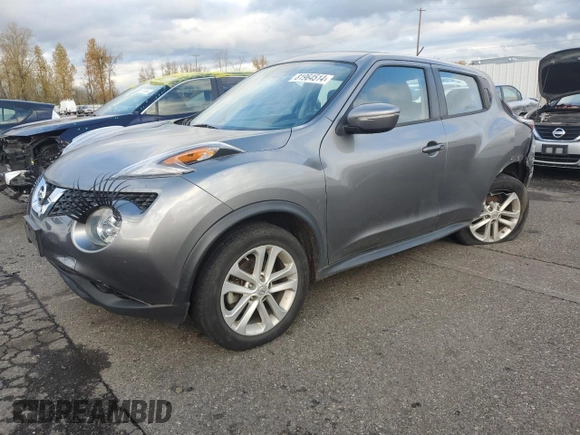 2016 Nissan Juke S with VIN JN8AF5MV2GT656185, listed as a Copart auction lot 81964514 with 92,658 mi miles and Salvage Title. Bid and sale history available at carsss.com. Image 1.