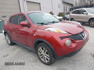 2012 Nissan Juke SV with VIN JN8AF5MVXCT118845, listed as a IAAI auction lot 41525975 with 194,121 mi miles. Bid and sale history available at carsss.com. Image 1.