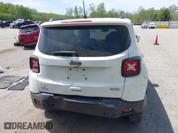 2019 Jeep Renegade Latitude with VIN ZACNJBBB6KPK81437, listed as a IAAI auction lot 42215752 with 142,963 mi miles and . Bid and sale history available at DreamBid. Image 16.
