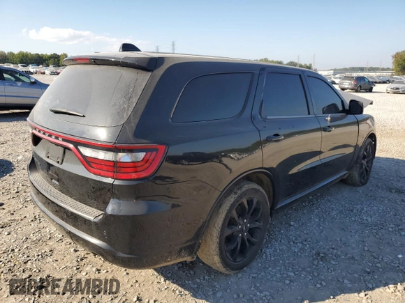 2020 Dodge Durango SXT Plus with VIN 1C4RDHAG7LC269038, listed as a Copart auction lot 73941944 with 105,291 mi miles and Salvage Title. Bid and sale history available at carsss.com. Image 3.