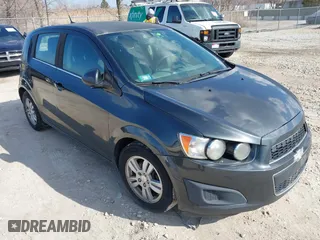 2014 Chevrolet Sonic LT with VIN 1G1JC6SH3E4202115, listed as a IAAI auction lot 41893680 with 171,778 mi miles. Bid and sale history available at carsss.com. Image 1.