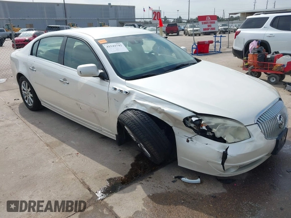 2011 Buick Lucerne CXL Premium with VIN 1G4HJ5EM9BU119455, listed as a IAAI auction lot 41542742 with 132,923 mi miles. Bid and sale history available at carsss.com. Image 1.