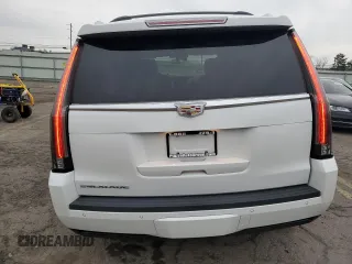 2020 Cadillac Escalade Luxury with VIN 1GYS4BKJ8LR202660, listed as a Copart auction lot 52859945 with 46,503 mi miles and Salvage title. Bid and sale history available at DreamBid. Image 6.