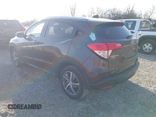 2021 Honda HR-V EX with VIN 3CZRU6H54MM748522, listed as a IAAI auction lot 41757716 with 47,143 mi miles. Bid and sale history available at carsss.com. Image 3.