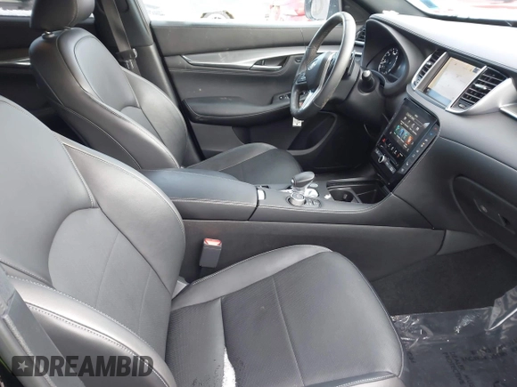 2023 Infiniti QX55 Essential with VIN 3PCAJ5KR1PF114918, listed as a IAAI auction lot 41374722 with 13,775 mi miles and . Bid and sale history available at DreamBid. Image 5.