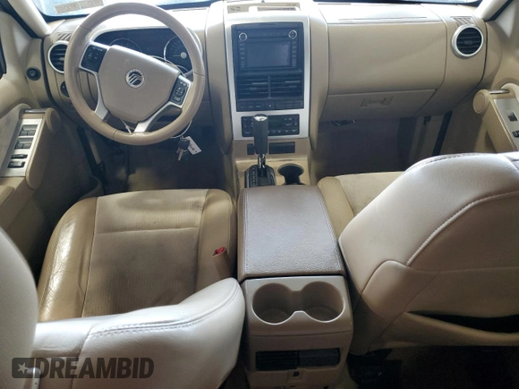 2008 Mercury Mountaineer Premier with VIN 4M2EU48878UJ15494, listed as a Copart auction lot 49576755 with 134,294 mi miles and Salvage Title. Bid and sale history available at carsss.com. Image 8.