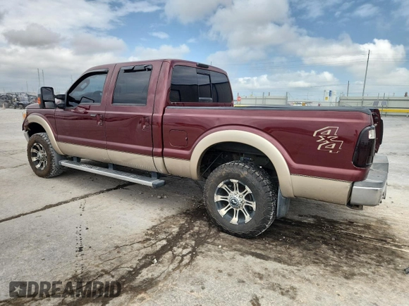 2012 Ford F-250 XL with VIN 1FT7W2B60CEC09675, listed as a Copart auction lot 62541985 with 144,961 mi miles and Salvage title. Bid and sale history available at DreamBid. Image 2.