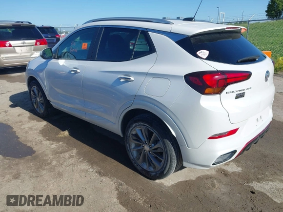 2023 Buick Encore GX Select with VIN KL4MMDSL7PB015303, listed as a IAAI auction lot 42255668 with Not provided miles and . Bid and sale history available at DreamBid. Image 3.
