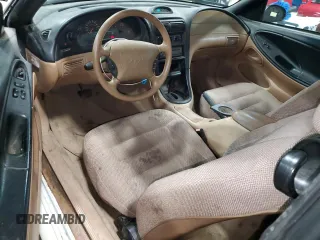 1996 Ford Mustang with VIN 1FALP4045TF168100, listed as a Copart auction lot 60464845 with 116,702 mi miles and Salvage title. Bid and sale history available at DreamBid. Image 8.