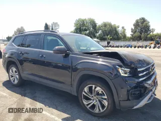 2022 Volkswagen Atlas SE with VIN 1V2JR2CA4NC515503, listed as a Copart auction lot 57898755 with 27,023 mi miles and Salvage title. Bid and sale history available at DreamBid. Image 4.