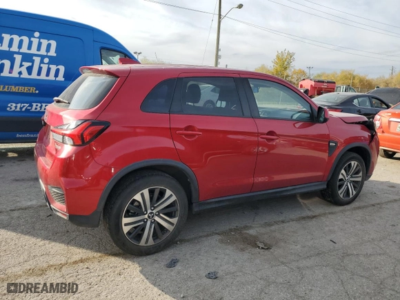 2021 Mitsubishi Outlander Sport ES with VIN JA4APUAU5MU014154, listed as a Copart auction lot 77871234 with 20,623 mi miles and Non Repairable. Bid and sale history available at carsss.com. Image 3.