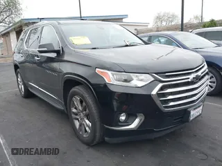 2020 Chevrolet Traverse High Country with VIN 1GNERNKW7LJ116621, listed as a IAAI auction lot 42066801 with 55,864 mi miles and . Bid and sale history available at DreamBid. Image 1.