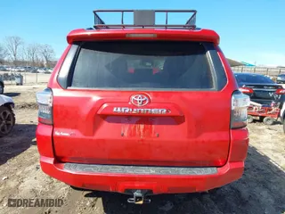 2021 Toyota 4Runner SR5 with VIN JTEEU5JR4M5231055, listed as a IAAI auction lot 41584951 with 95,389 mi miles. Bid and sale history available at carsss.com. Image 16.