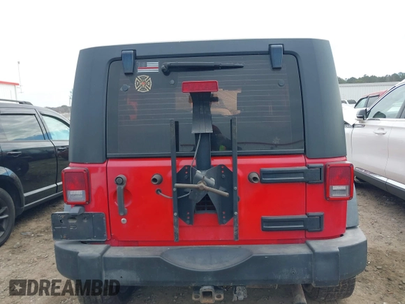 2008 Jeep Wrangler Unlimited X with VIN 1J4GA39138L550936, listed as a IAAI auction lot 41333939 with 181,936 mi miles and . Bid and sale history available at DreamBid. Image 17.