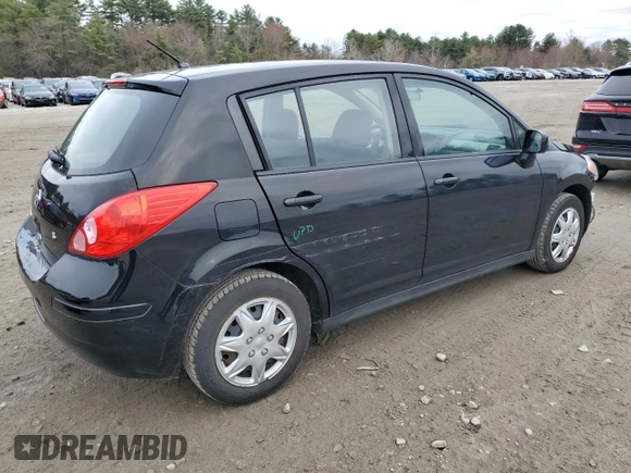 2012 Nissan Versa S with VIN 3N1BC1CP9CK244356, listed as a Copart auction lot 51953855 with 76,628 mi miles and Clean Title. Bid and sale history available at DreamBid. Image 3.