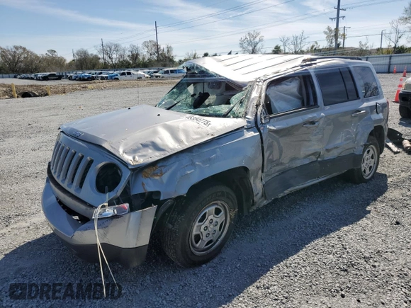 2017 Jeep Patriot Sport SE with VIN 1C4NJPBA9HD140974, listed as a Copart auction lot 46354775 with Not Provided miles and Salvage Title. Bid and sale history available at carsss.com. Image 1.