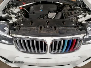 2017 BMW X3 xDrive28i with VIN 5UXWX9C38H0W66825, listed as a Copart auction lot 86734694 with 99,251 mi miles and Salvage Title. Bid and sale history available at DreamBid. Image 11.