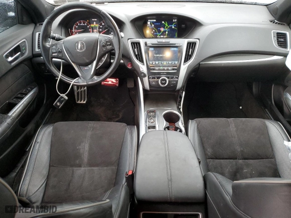2019 Acura TLX w/A-Spec Pkg with VIN 19UUB3F62KA001402, listed as a Copart auction lot 88762055 with 84,536 mi miles and Salvage Title. Bid and sale history available at carsss.com. Image 8.