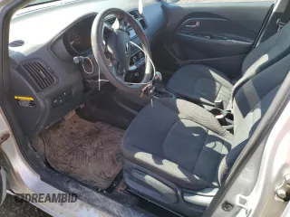 2015 Kia Rio LX with VIN KNADM4A39F6514695, listed as a Copart auction lot 52280395 with 136,824 mi miles and Salvage Title. Bid and sale history available at carsss.com. Image 7.