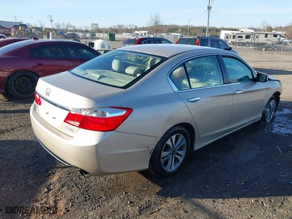 2015 Honda Accord Sedan LX with VIN 1HGCR2F30FA023329, listed as a IAAI auction lot 41802641 with 156,725 mi miles. Bid and sale history available at carsss.com. Image 4.