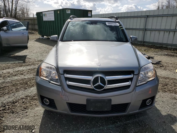 2011 Mercedes-Benz GLK-Class GLK 350 with VIN WDCGG5GB8BF660862, listed as a Copart auction lot 49005585 with 100,965 mi miles and Salvage Title. Bid and sale history available at carsss.com. Image 5.