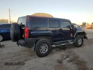 2008 Hummer H3 SUV with VIN 5GTEN13E688172138, listed as a Copart auction lot 82317664 with 124,834 mi miles and Salvage Title. Bid and sale history available at DreamBid. Image 3.