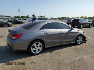 2016 Mercedes-Benz CLA with VIN WDDSJ4GBXGN360318, listed as a Copart auction lot 54303643 with 65,857 mi miles. Bid and sale history available at carsss.com. Image 3.