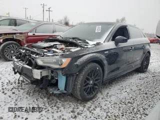 2016 Audi A3 e-tron Premium z VIN WAUUPBFF9GA144393, wystawiony jako Copart lot #44916225 z przebiegiem 80 957 mil mil oraz Szkoda całkowita • Salvage title. Historia ofert i sprzedaży dostępna na DreamBid. Obrazek 1.
