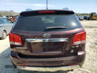 2013 Kia Sorento SX with VIN 5XYKW4A28DG333190, listed as a Copart auction lot 50872625 with 122,121 mi miles and Salvage Title. Bid and sale history available at carsss.com. Image 6.