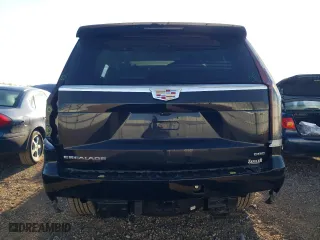 2024 Cadillac Escalade Premium Luxury with VIN 1GYS4BKL9RR232325, listed as a Copart auction lot 77145544 with 4,677 mi miles and Salvage Title. Bid and sale history available at carsss.com. Image 6.