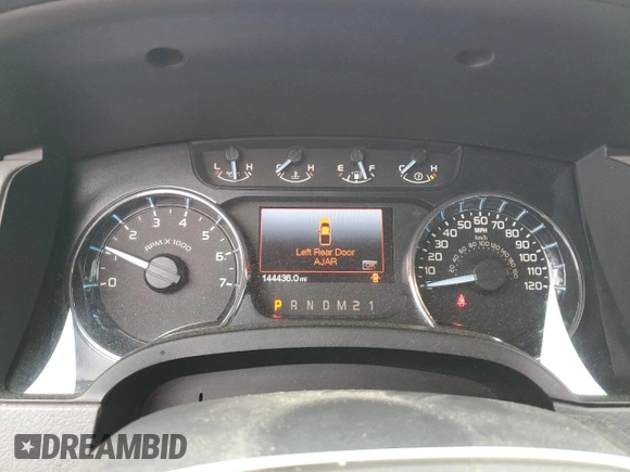 2011 Ford F-150 XL with VIN 1FTFW1EF6BFA36755, listed as a Copart auction lot 58544405 with 144,436 mi miles and Salvage title. Bid and sale history available at DreamBid. Image 9.