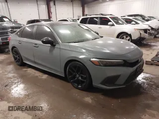 2022 Honda Civic Sedan Sport with VIN 2HGFE2F53NH552610, listed as a IAAI auction lot 41650944 with 61,960 mi miles. Bid and sale history available at carsss.com. Image 1.
