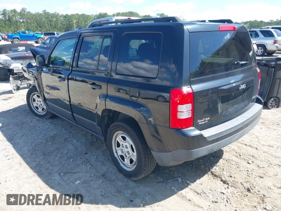 2016 Jeep Patriot Sport with VIN 1C4NJPBA5GD670258, listed as a IAAI auction lot 41979791 with 129,284 mi miles and . Bid and sale history available at carsss.com. Image 3.
