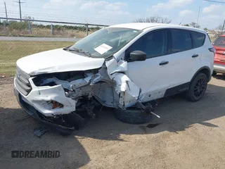 2018 Ford Escape S with VIN 1FMCU0F70JUD36517, listed as a IAAI auction lot 41524031 with 1 mi miles. Bid and sale history available at carsss.com. Image 18.