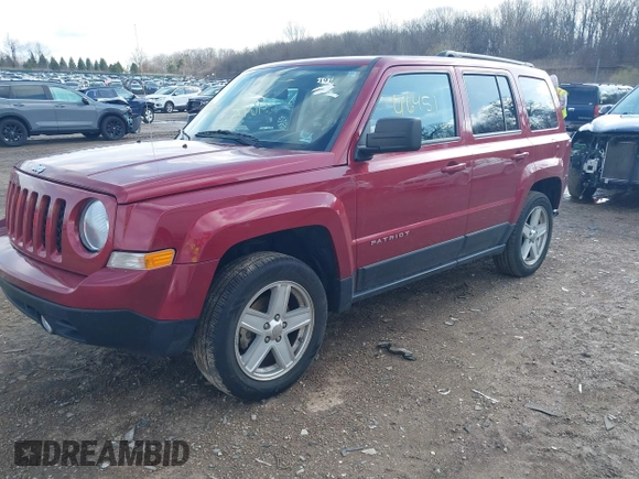2014 Jeep Patriot Latitude with VIN 1C4NJRFB0ED628074, listed as a IAAI auction lot 41946451 with 92,118 mi miles and . Bid and sale history available at carsss.com. Image 17.