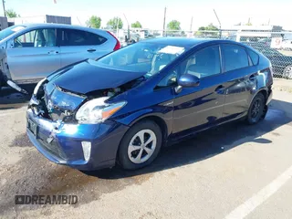 2013 Toyota Prius One with VIN JTDKN3DU9D1626932, listed as a IAAI auction lot 42148583 with 48,444 mi miles and . Bid and sale history available at DreamBid. Image 2.