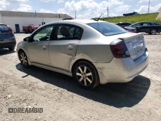 2012 Nissan Sentra SR with VIN 3N1AB6AP2CL607721, listed as a Copart auction lot 62948695 with 57,549 mi miles and Salvage title. Bid and sale history available at DreamBid. Image 2.